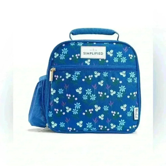 Fit & Fresh Townsend Lunch Tote Wit 2pc Food Storage With Cap - Floral - Picture 2 of 8